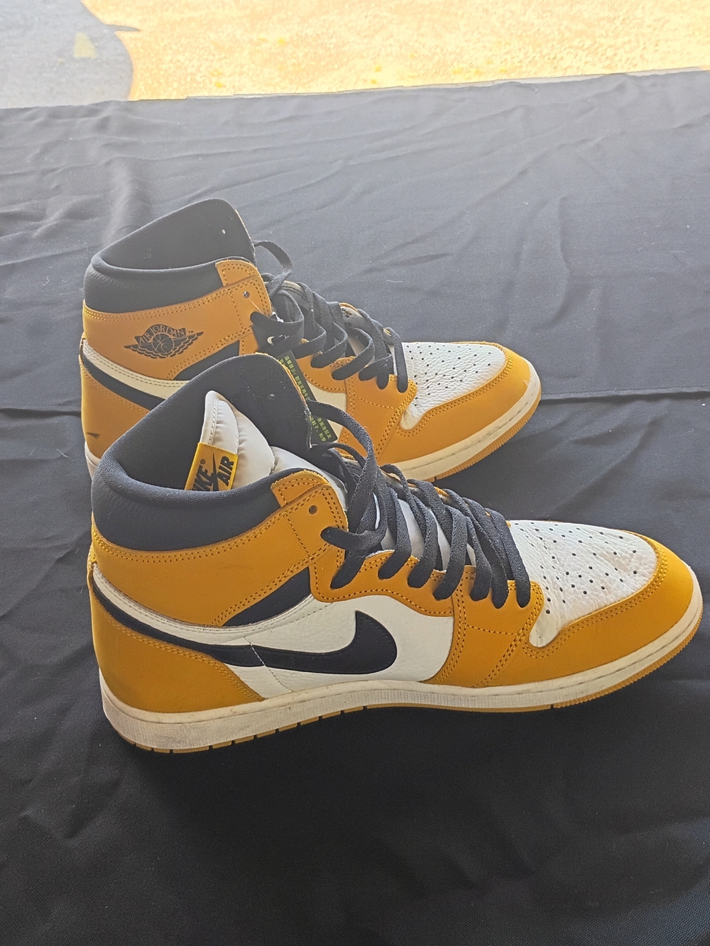 Jordan Air Jordan 1 High Yellow White Black Sneakers